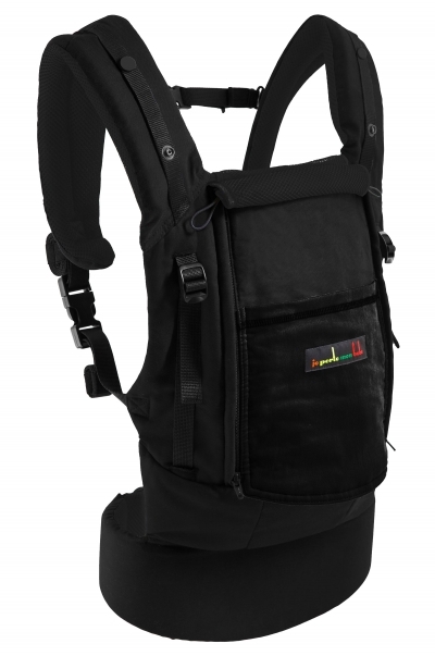 Ergonomický nosič JPMBB PhysioCarrier (Black/Black/Black)