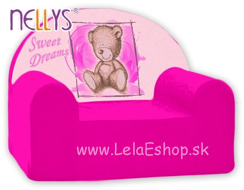 Detské kresielko Sweet Dreams by TEDDY ružové