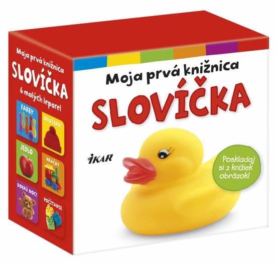 Detské knižky Moja prvá knižnica SLOVÍČKA