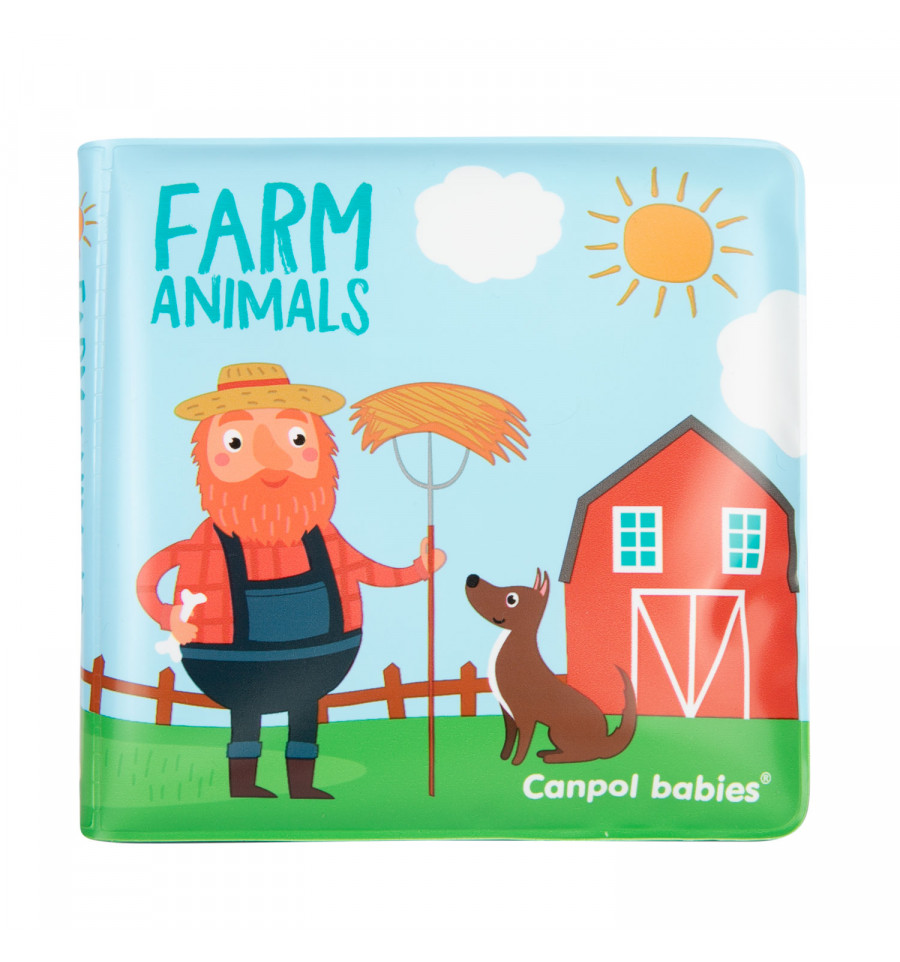 Detská pískacia knižka FARM ANIMALS
