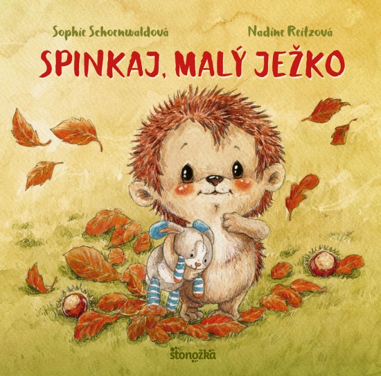 Detská knižka Leporelo Spinkaj malý ježko 
