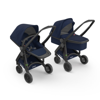 Kočík Greentom Carrycot + Reversible blue