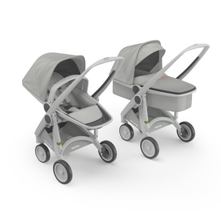 Kočík Greentom Carrycot + Reversible grey